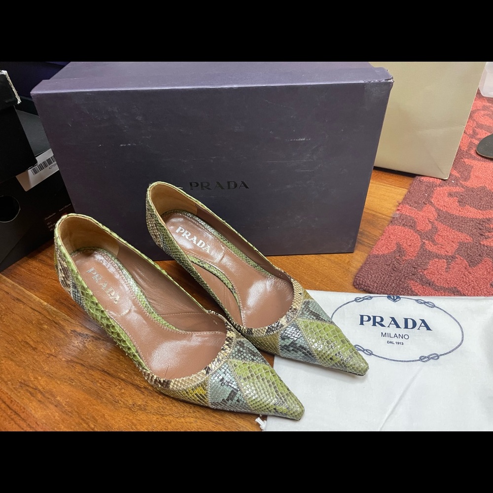 Authentic Prada Heels